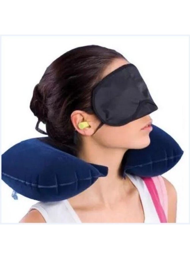 وسادة سفر قطنية مقاس واحد - وسادة سفر للرقبة - Image 3